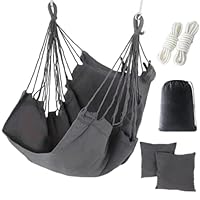 Amazon.co.jp: サムコス ハンモック チェア ハンガーラックスイング