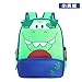 Produktbild ODMKGE Schultasche Kinder Cartoon Rucksack Kinder Schultasche Baby Buch Vorschule Schultasche Kindergarten Rucksack Junge Mädchen Kind Rucksack Grün