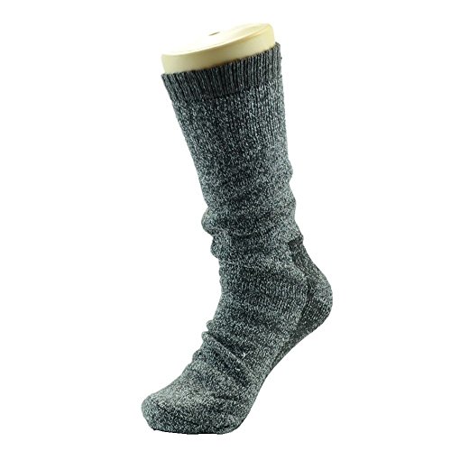 NY GOLDEN FASHION 3 Pairs Men Heated Sox Thermal Winter Heavy Duty Crew Socks Mega Thermo 2.13 Tog4