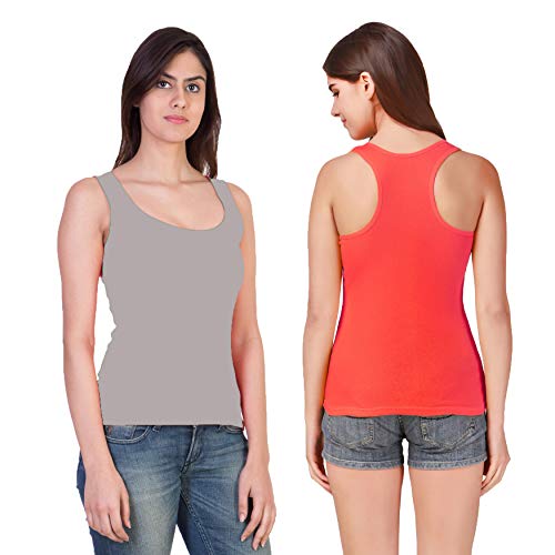 Image of Camisole Tank Top Vest Racerback Sando Camis for Women, Girls (Pack of 2)