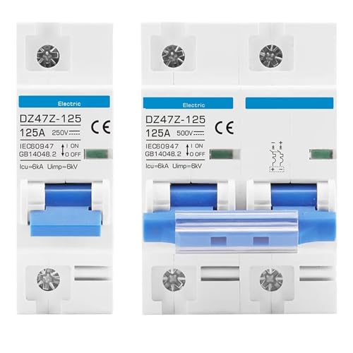 Protector de batería MCB DC 1000V con corte magnetotérmico de 80A