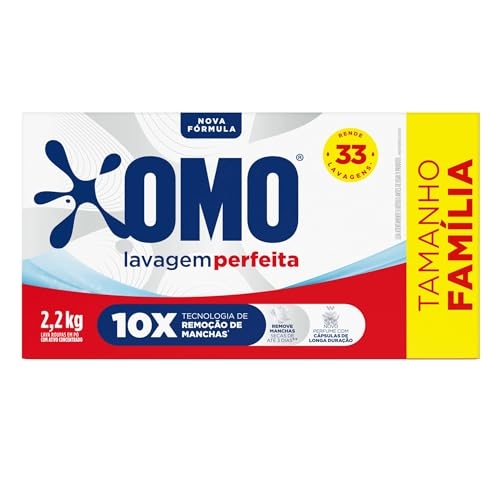 Omo SabĂŁo em PĂł Lavagem Perfeita 2,2kg Omo SabĂŁo em PĂł Lavagem Perfeita 2,2kg