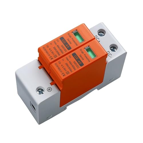 Protector de sobretensiones DC 800V dispositivo SPD 20-40kA naranja para paneles solares 3