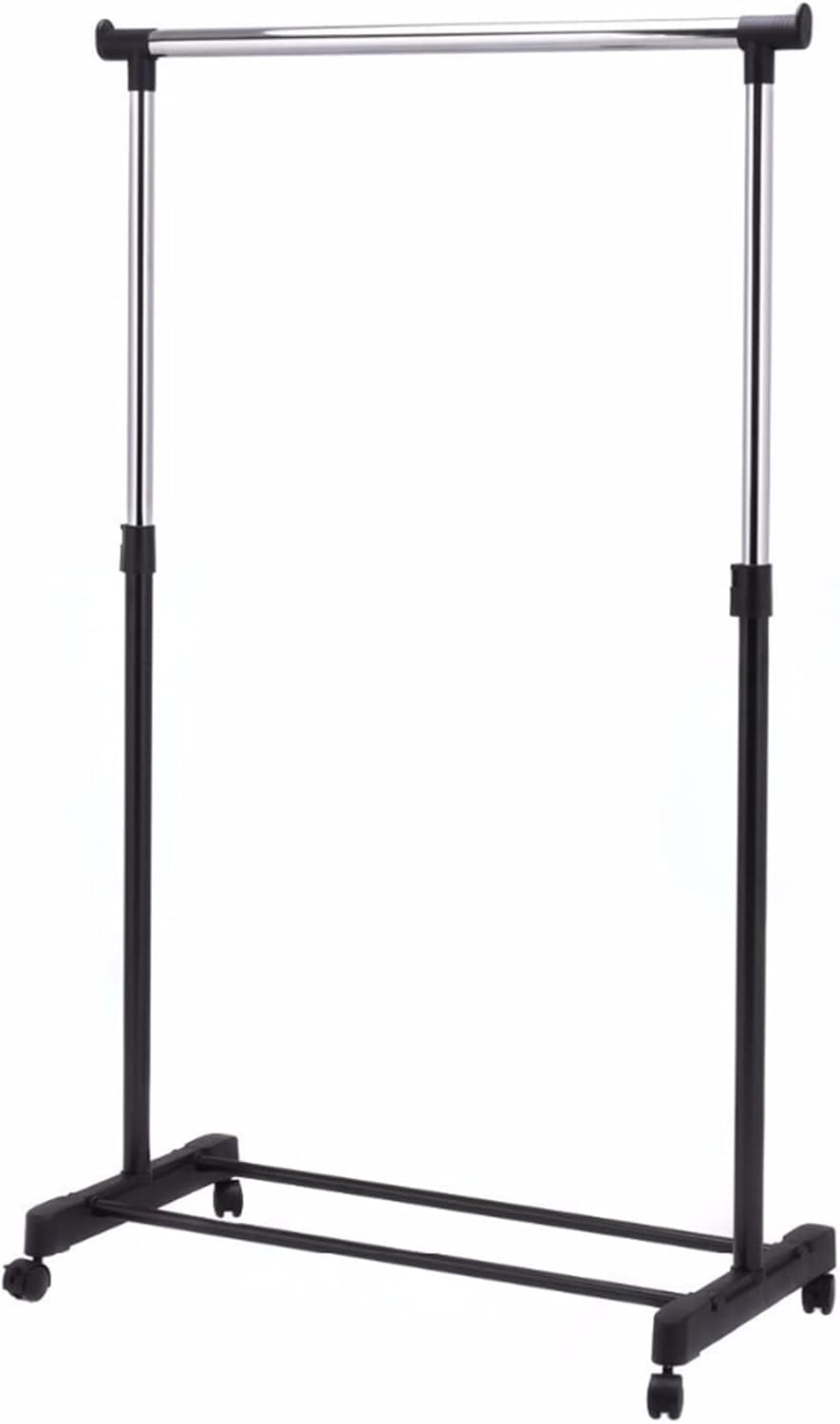 MYUYEE Clothes Rack Clothes Rack Adjustable Clothes Hanger On Wheels Coat Rack Floor Hanger Storage Wardrobe Clothes Rack With Shoe Rack Laundry Racks
