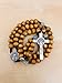 Handmade Olive Wood Catholic Rosary, Prayer Beads From Bethlehem Olive Wood Christian Prayer Beads Saint Benedict Rosary Christian Gift