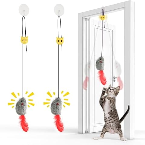 FYNIGO Interactive Cat Mouse Toys for Indoor Cats Cover