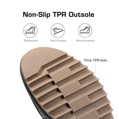 DREAM PAIRS Snow Winter Boots for Women Resistant Warm Mid-Calf Boots Faux Fur Lined Lace Up Anti-slip Outdoor Hiking Booties,Size 6,DARK GREY,SDSB2415W