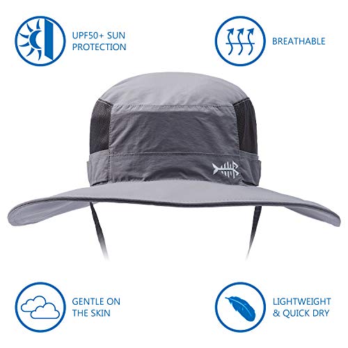 BASSDASH-Sun-Protection-Hat-Boonie-Hat-Fisherman-Hat-Bucket-Hat-UPF-50-Protection
