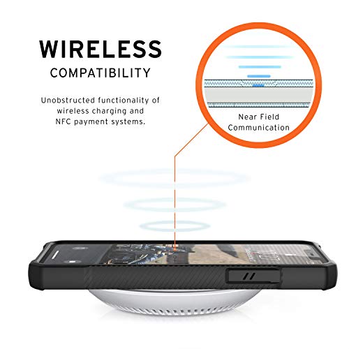 URBAN ARMOR GEAR UAG Designed for iPhone 11 Pro Max [6.5-inch Screen] Monarch Feather-Light Rugged [Black] Military Drop Tested iPhone Case