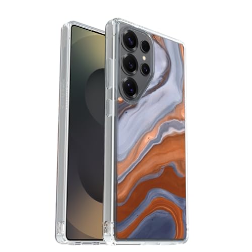Image of OtterBox Samsung Galaxy S25 Ultra Symmetry Series Clear Magnet Case - High Desert Marble (Blue)