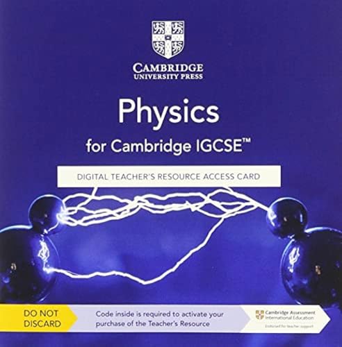 9781108744553 Cambridge IGCSE physics. Teacher's resource. Per le Scuole superiori. Con e-book. Con espansione online