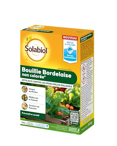 SOLABIOL Bouillie Bordelaise - 200g - 50L De Solution -...