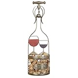 Touch of Class Charming Wine Cork Holder - Metal - Bronze, Red, Purple - Wall Decor for Kitchen, Dining Room, Bar, Restaurant, Man Cave - Connoisseurs' Stopper Collection