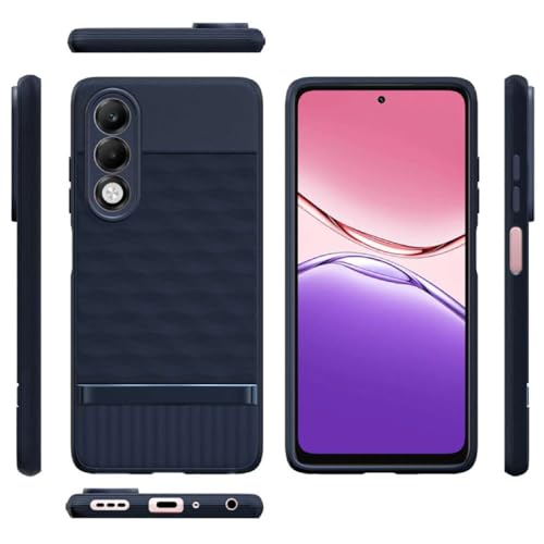 Image of Shockproof Case for Oppo K13x 5G | Full Camera Protection | TPU Flexible Back Cover for Oppo K13x 5G (Steel Blue)