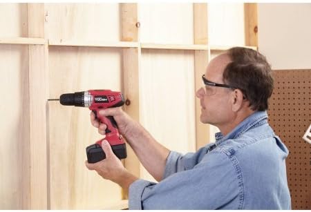 Person using Hyper Tough 18V Cordless Drill