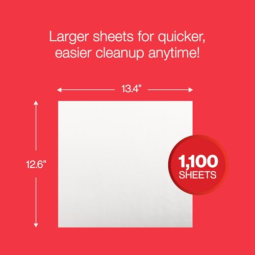 Image of EZbrnd Multi-Purpose Cleaning Cloths Towels, Jumbo Roll, White Shop Towels, 1100sheets /roll [X60]