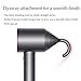Flyaway Attachment Hair, Hair Dryer Attachments Compatible with Dyson HD01/02/03/04/08, Anti-Flight Flyaway Attachment Nozzle for Dyson for smooth shiny finish(Grey, 81.3 MM)