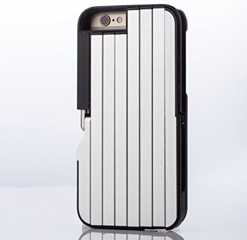 StikBox ® Selfie stick Aluminum Case Build-in Bluetooth Remote Shutter For iPhone 6 & iPhone 6S Black