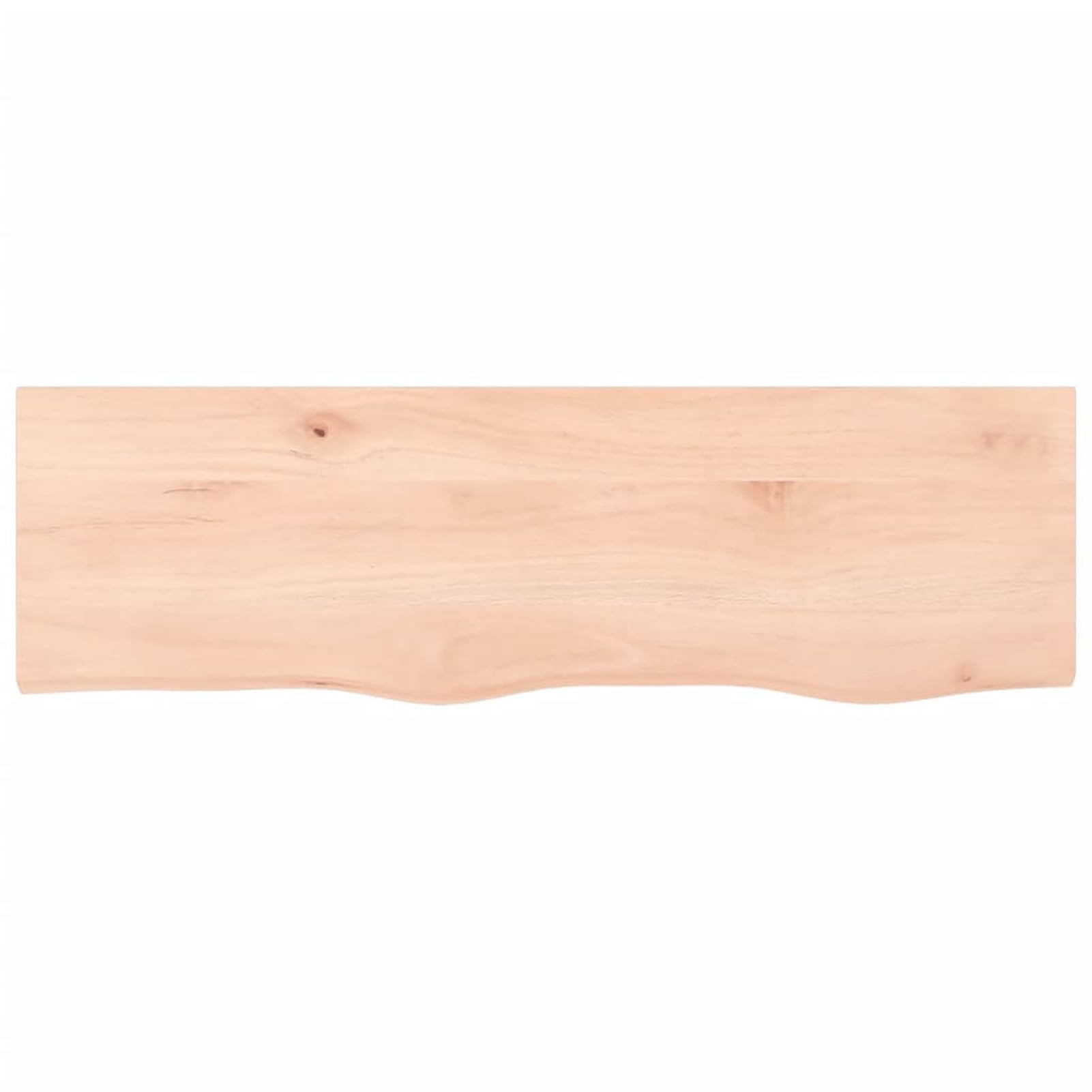ZEYUAN Encimera de baño Madera Maciza sin Tratar 100x30x6 cm, Encimera Cocina, Tablero para Mesa, Encimera Lavabo, Muebles De Baño - 3156031