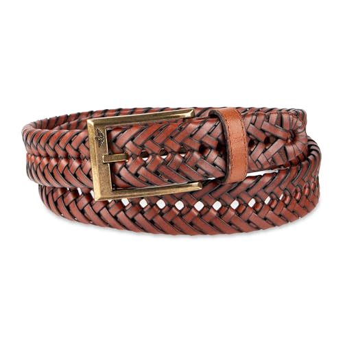 DOCKERS mens Braided Belt