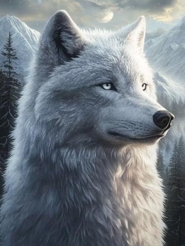 5D DIY Diamond Painting Adulte animal et broderie mosaïque 40x50