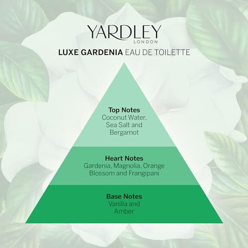 Yardley London Luxe Gardenia EDT/ Eau de Toilette Perfume Fragrance for her 50ml, Pack of 1 - Image 5