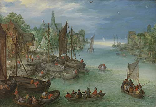 Impression d'art Jan Brueghel l'Ancien pour sublimer votre salon chaleureux