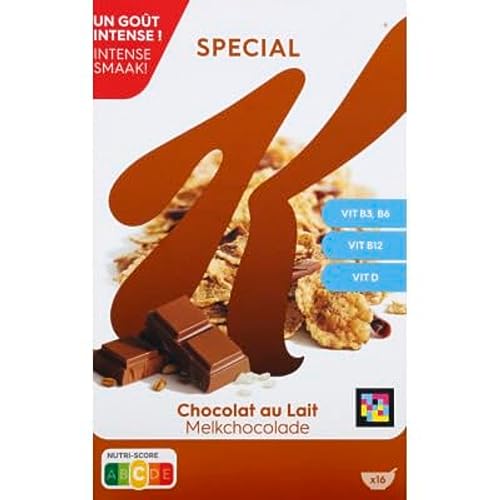 Spécial K Cereales de chocolate con leche, 500 g