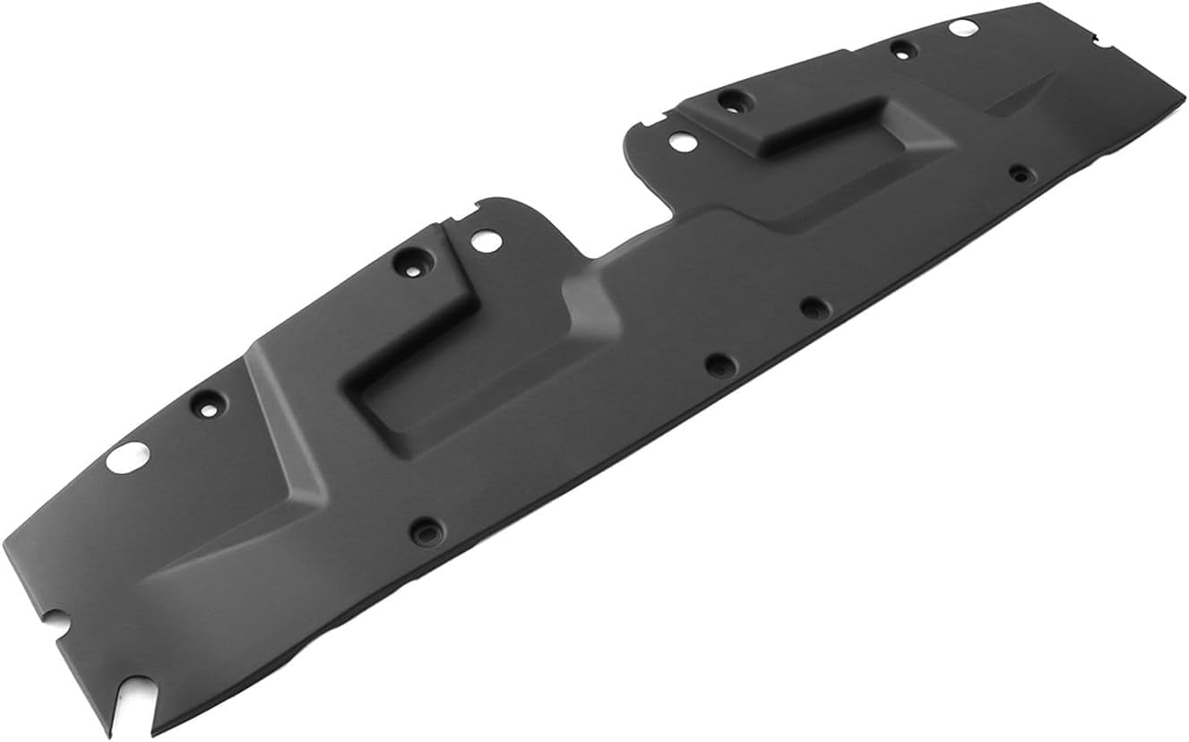 Upper Radiator Support Cover Compatible with 2007 2008 2009 2010 2011 2012 2013 GM-C Sierra 1500 2500 HD 3500 HD Replacement for 22737377, GM1224126 Plastic