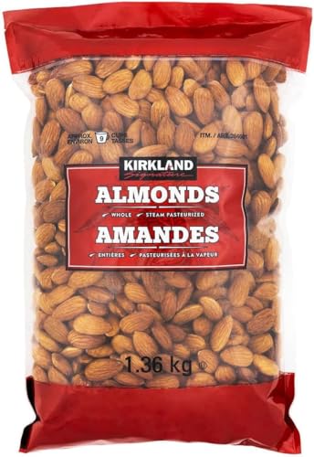 Kirkland Signature Supreme Whole Almonds, 3 Pound