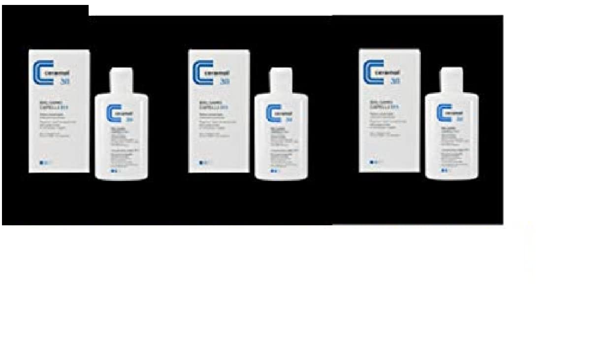 CERAMOL BALSAMO CAPELLI 200ML - TRE CONFEZIONI