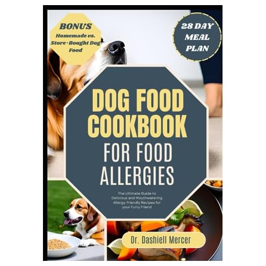 DOG FOOD COOKBOOK FOR FOOD ALLERGIES: The Ultimate Guide to Delicious and Mouthwatering Allergy-friendly Recipes for your Furry Friend (Healthy Dog Foods)