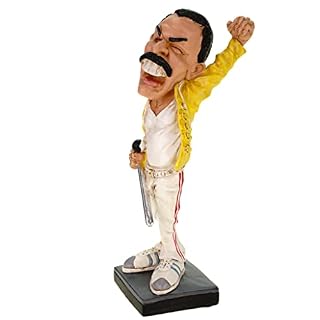 Joh. Vogler GmbH Funny Live Rockstar Freddy by Warren Stratford Figurine drôle Sculpture Caricature - Les Beatles, Paul McCartney, John Lennon, RIngo Starr, George Harrison Joh. Vogler GmbH Funny Live Rockstar Freddy by Warren Stratford Figurine drôle Sculpture Caricature – Image 4