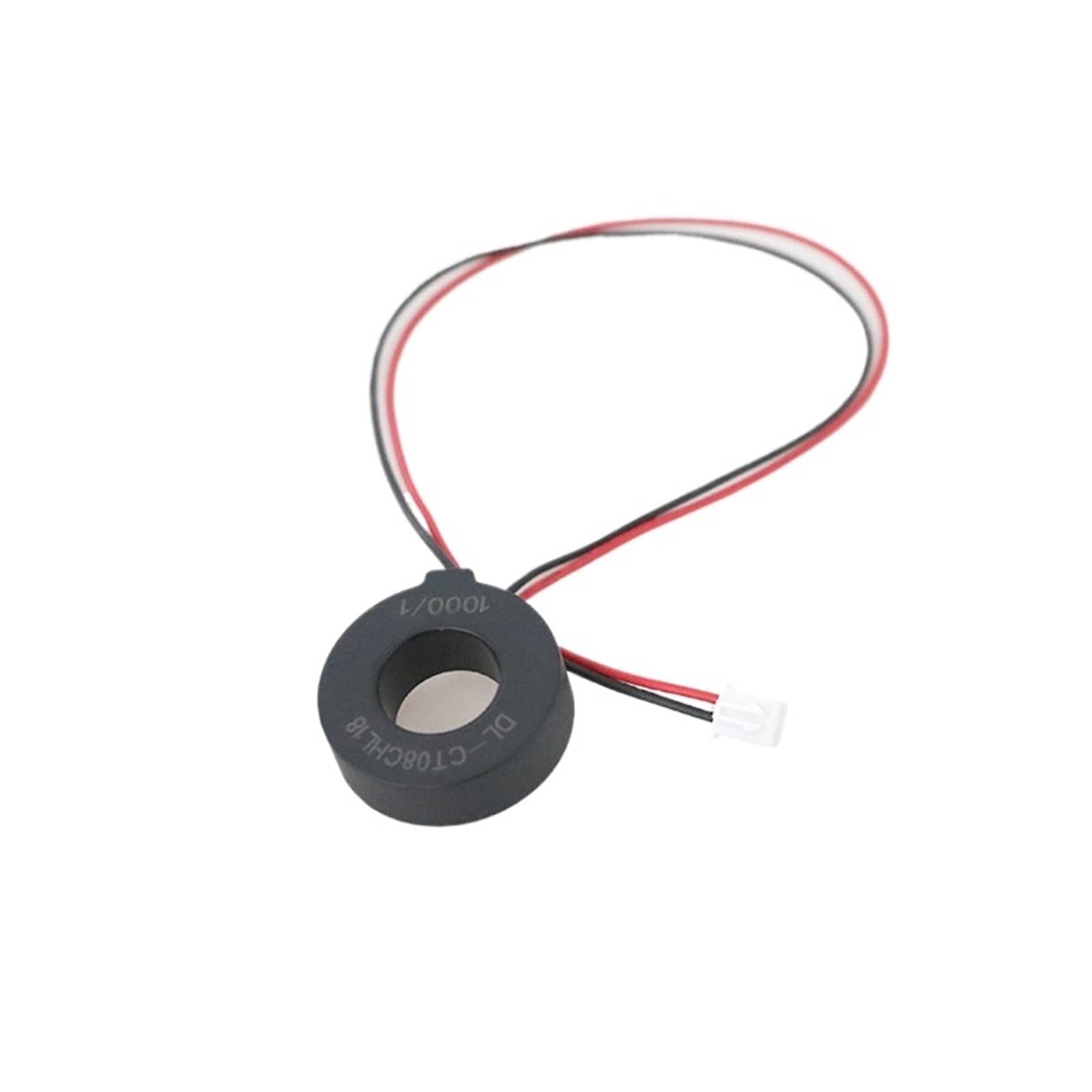 Transformador de corriente de 100A con sensor toroidal de alta precisión y cable XH2.54-2P 4