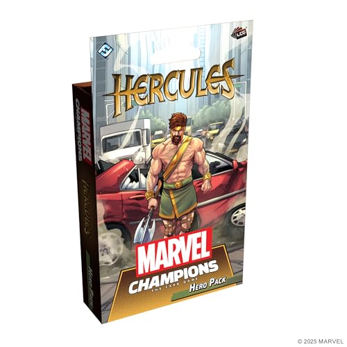 Asmodee Marvel Champions: Das Kartenspiel Hercules Hero Pack, Miniatur-Spiel, ab 12 Jahren, für 1–4 Spieler, 30–120 Minuten Spieldauer