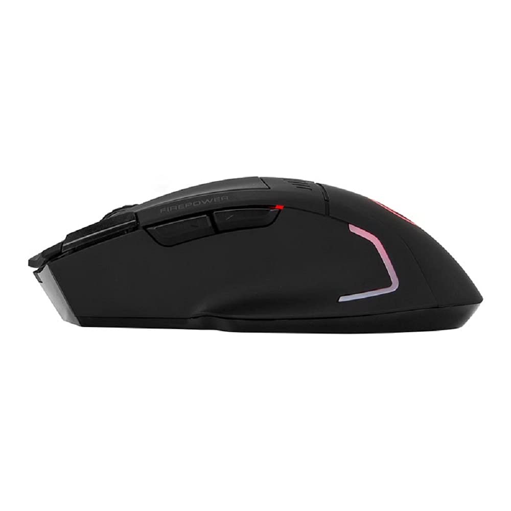 Mouse Gaming Wireless MARVO M720 – 8 Tasti Programmabili, 3 Livelli DPI (800-2400), LED RGB 6 Colori, Batteria AA - 2