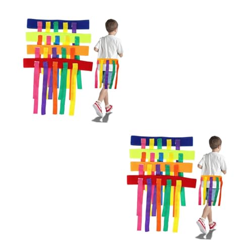 Cinturones para accesorios de entrenamiento sensorial en cuatro colores vivos para jardín