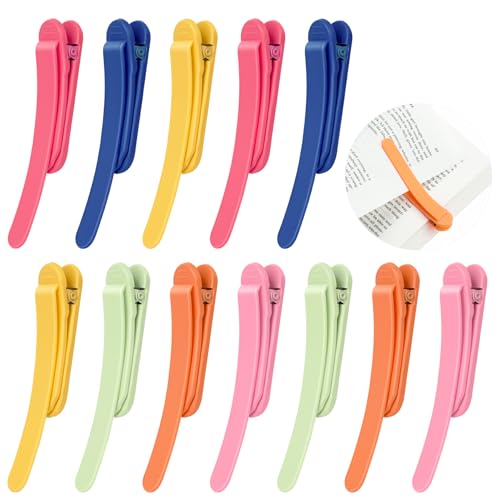 12 PCS Automatic Smart Bookmarks for Wom…