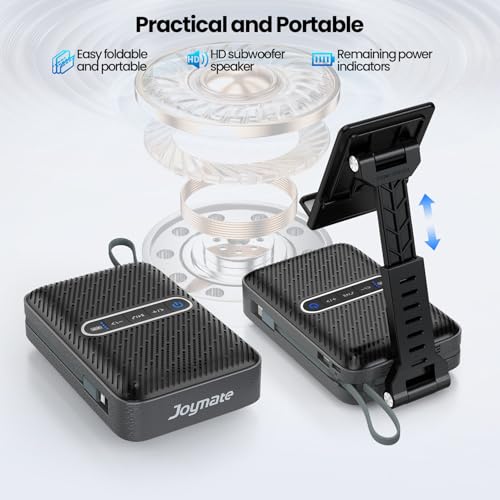 Soporte de teléfono con altavoz y carga 50% OFF