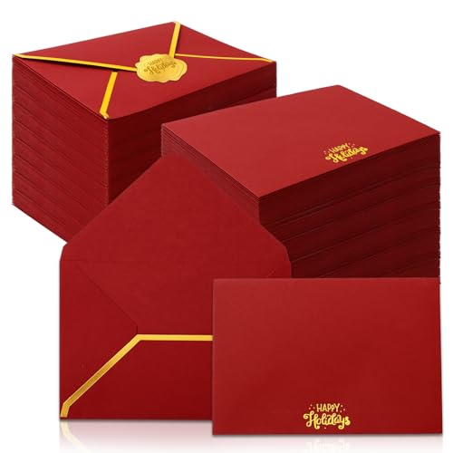 Cartes de Noël vierges Whaline : évitez la panne de texte avec ce lot de 50