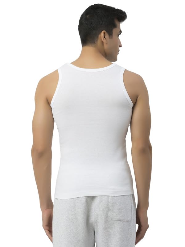 Image of John Players Classic Ribbed Cotton Vest