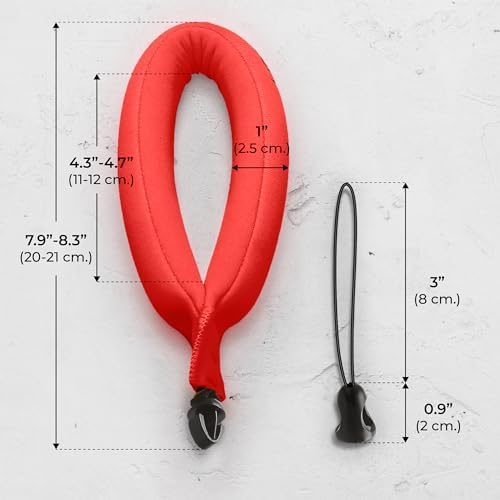 Nordic Flash Camera Floats 1p Turquoise Bundle with Camera Floats 2p Red Orange