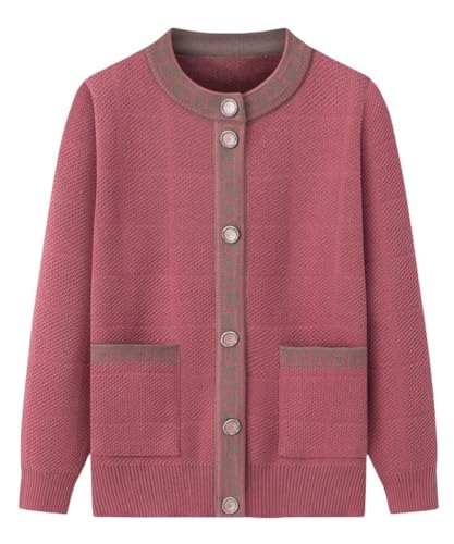 Maglione Cardigan Leggero Classico da Donna Senior Cardigan Lavorato a Maglia per Mezza Età e Anziani Vecchia Signora Casual Top Cappotto da Nonna Primavera Autunno Abbigliamento da Mamma Maglione C Maglione Cardigan Leggero Classico da Donna Senior Cardigan Lavorato a Maglia per Mezza Età e Anziani Vecchia Signora Casual Top Cappotto da Nonna Primavera Autunno Abbigliamento da Mamma Maglione C