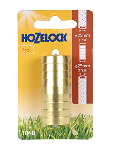Hozelock Tricoflex 1040 0000 latón schaluch Conector Reparación Pieza 25 mm de diámetro Cover
