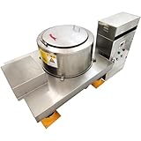 WYDDDARY 1.5KW Industrial Centrifuge Machine with Frequency Converter for Biomass Dehydration Oil Extraction and Solid-Liquid Separation 55lbs Capacity 960r/min Spindle Speed 220V