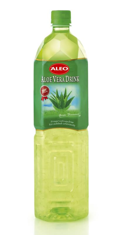 ALEO 1.5L Original Aloe Vera Drink - Natural, No Preservatives, No Artificial Colors Superior Taste Award 2025