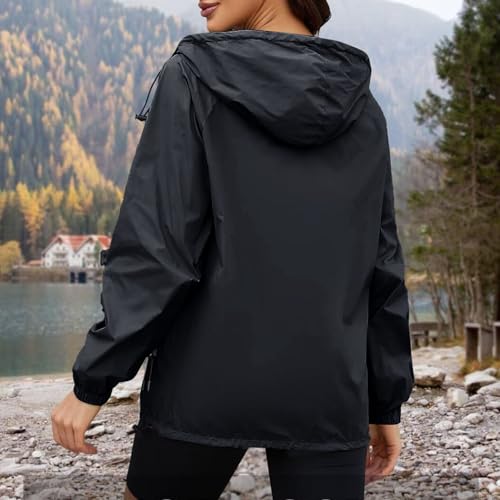 Poncho running ligera capa de chuva adulto impermeable y cortavientos mujer 2