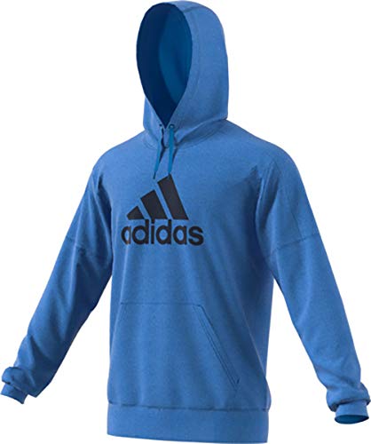 adidas Men's Athletics Team Issue Full-Zip Fleece Hoodie, Bright Blue, XX-Large