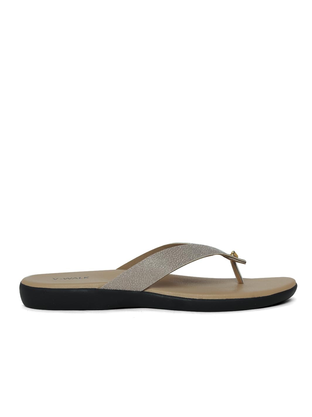 V-WALK Vwalk Womens Fashion Flat Heels Faux Leather Big Size Casual Slipper VCD027561_CH (B0C7MYNHLC) Amazon Price History, Amazon Price Tracker