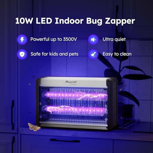 Image of Mosquito Killer Lamp Electric Mosquito Jali Mosquito Zapper Insect Fly Killer Machine for Fly Catcher for Home, Hotels & Offices Insect Control for Easy use Home MR-08